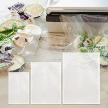 가정용 진공 포장지 중(8인치)20cm x 28cm - 20장 진공팩 진공 포장비닐 진공파우치, 중형(8인치)20cm x 28cm