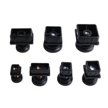 곽씨네슈퍼 PVC 사각 파이프 높이조절발, 50x50-9mm (1개)