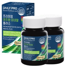 데일리프로 프리미엄 여주환 미네랄 플러스, 70g, 2개