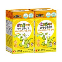 조아제약 잘크톤 쑥쑥 어린이 면역 생유산균 키즈 프로바이오틱스 [유통가한 06월까지], 2개, 60g