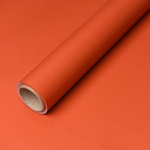 리본리에 꽃포장지 비닐꽃다발포장지 무광 플로드2 플로드지2 15YD, 16.주황색