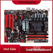 pc부품 Biostar TA970 AM3 용 중고 마더 보드 시리즈 프로세서 듀얼 그래픽 카드 크로스파이어 지원, 한개옵션0