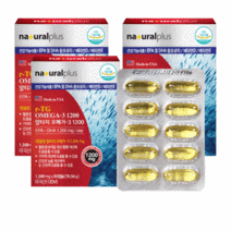 알티지 오메가3 비타민D E 솔루텍스 항산패 epa dha 초임계 알루 rTG 부스터, [10%할인] 3박스