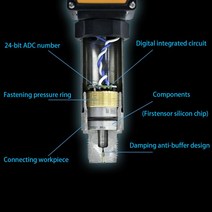 유량계 공기/물/유압/유압용 6KPA-60KPA 압력 트랜스미터 센서 변환기, 02 6KPA