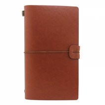 GO2shop GO2shop_ 메모장 북마크 임신다이어리 일기다이어리 키링플래너 태교앨범, ★선택* 복고 가죽 다이어리 레트로 빈티지 - 브라운, 이제품주문★