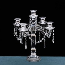 크리스탈 웨딩 촛대 장식 워머 캔들 홈 홀더 스탠드, 3헤드크리스탈캔들홀더45x55CM높이