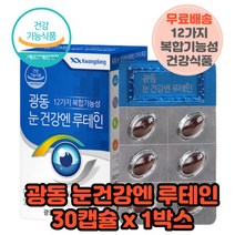 광동 눈에좋은비타민 눈이침침 비타민4종 아연 셀렌 빌베리추출분말