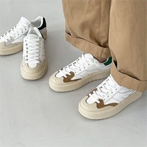 홈케어 배색 데일리 스니커즈 운동화(4cm) SM-2222 _ 238289EA