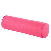 원형 침대 서자는 원기둥 베개 캔디베게 길다란 스틱형 쿠션, C03-사계절면 마-워터멜론레드