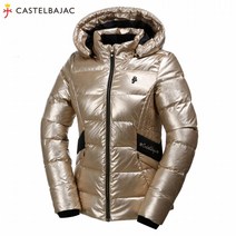 [까스텔바작] (여성)로고 포인트 숏 다운 패딩 점퍼_BG9WDW801_MG