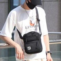 핸드폰수납 방수천 남성용 크로스백 출퇴근 아빠선물