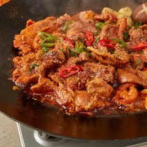 도축2일 한돈 제육볶음 400g 불고기 삼겹구이 캠핑음식 간편조리 HACCP 돼지고기 밀키트, 고추장 주물럭 400g 4팩