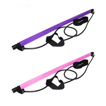 PG 1+1 다용도 전신 홈트 기구 짐스틱 팔 등 어깨 하체 스쿼트 복근 운동기구, 1+1(2개입), 핑크