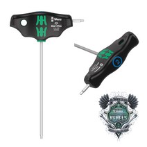 베라 454T 육각 양용 T렌치 티렌치 웨라 WERA 툴보이, 5.0x200
