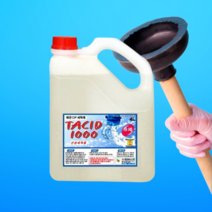 배관세척제 산성 CIP 세척제 B제 4L 하수구청소 태영 / 간편하고 편하게 뚫어주는 배관세척제 b제 뚫어뻥 배관세척 하수구 배관세척제 욕실 배관세척제 주방 배관세척제 하수구약품