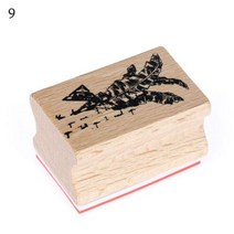 나무 빈티지 잔디 식물 고무 스탬프 DIY 공예 표준 정원 예술 공예 스탬프 크리 에이 티브 디자인의 다른 종류, 25 A-9