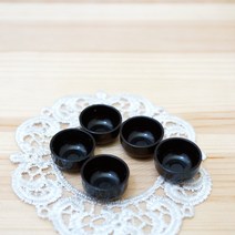 미니미소 국그릇 5개 18x8mm 미니어처 그릇