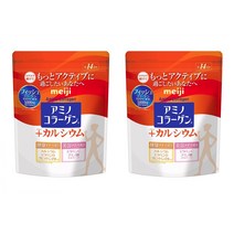 메이지 아미노 콜라겐 칼슘 98g x2개 Meiji