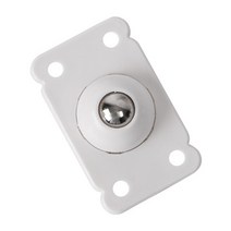 4pcs 접착 풀리 스토리지 박스 캐스터 붙여 넣은 쓰레기 수거통 스틸 볼 휠 랙 롤러 베드 하단, 01 01, 01 01