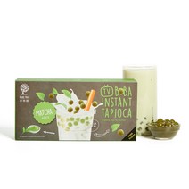 [펄트리] 홈카페 대만 타피오카펄 말차 버블티 키트 1세트(4개입), 말차 버블티 1세트(4개입)