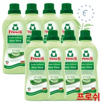 프로쉬 독일 알로에베라 섬유유연제 750ml 1박스 8ea입 일반, 알로에배라 _8개, 알로에배라 _8개