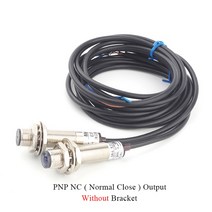 dc6 36v m12 방수 레이저 광전 스위치 레이저 빔 센서 감지기 20 미터 거리 npn pnp no nc, pnp nc 대괄호 없음