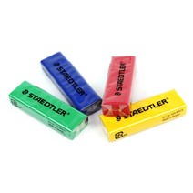 STAEDTLER 스테들러 슬라이딩 지우개 리필 컬러 525 RPS1-S 색상랜덤, 6개