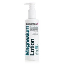 BetterYou 마그네슘 바디 로션 - 편안한 에센셜 오일로 편안한 수면을 돕습니다 - 취침 시간 준비 시 근육 진정 - 잦은 사용으로 피부 탄력과 부드러움 향상 - 172.4g