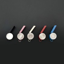 클레이앤데코 DIY용 컬러 스틸 호루라기, 레드