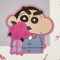 짱구는못말려 모양카드, 꽃, 옵션선택:꽃