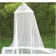 AURORNG 천장 2인용 돔 모기장, 화이트