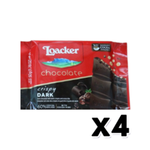 로아커 크리스피다크 초콜릿 50g x 4개