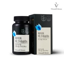 비타민하우스 파이토 마그네슘 B6 1000mg x 90정 쌀마그네슘 영양제