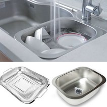 국산 올스텐 고급304재질 설거지통 채반, 설거지통(무배수구형), 1개