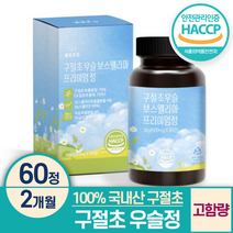 구절초 추출물 정 100% 식약처인증 HACCP, 1박스(2개월)+백세사은품