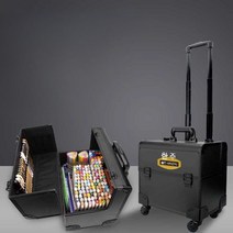 전문가용 화구 박스 이동식 미술 도구 캐리어 야외, 분홍색 도구 상자