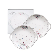 플뢰르 핸들 원형접시, 4개, 원형접시 2p