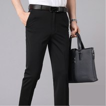 춘게엘 여름 정장바지 슬림 일자 스판 남성 캐주얼 팬츠 r063