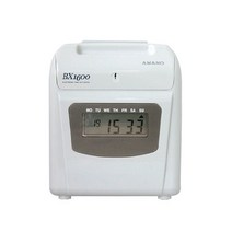 [아마노] 출퇴근기록기 BX-1600 (6란인자카드식/190*224*104mm), 상세 설명 참조, 옵션없음:[2334860]옵션없음