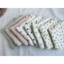 빨아쓰는 친환경 거즈행주 주방행주 면행주 키친크로스, 앵두베이지, 있음