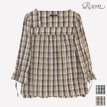 로엠 체크 블라우스_RMBL949RQ6