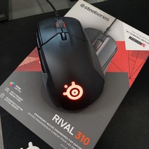 스틸시리즈 Rival 310 유선 게이밍 마우스, 기본, 기본