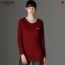 레코브 레코브(LECCOVE) 브릭 레터링 슬라브 티셔츠 (택가격:10000원)