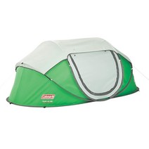 Coleman 2인용 팝업 텐트 그린/그레이
