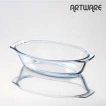 오븐 그라탕기 그릇 용기 내열유리 타원형 700ml +kk;ft*