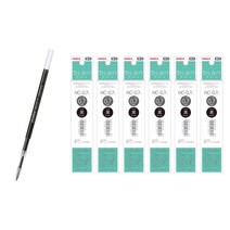 제브라 볼펜 블렌 리필심 0.7 블랙 NC-07, 6개