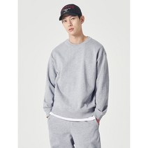 [에잇세컨즈] 베이직 코튼 스웨트 셔츠 그레이 (423141LY13)