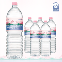[크리스탈 먹는샘물] 암반수 미네랄 청정 생수 라벨 2L*6입 500ml*20입 무라벨 330ml*20입, 무라벨 330ml * 20입