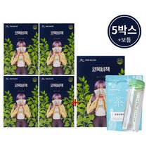 트루헬퍼 코목비책 작두콩 도라지 돌배 모과 생강 차 30티백 5박스, 코목비책 5박스 (추가보틀제공)