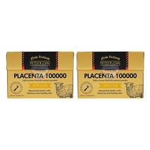 피터앤존 뉴질랜드 양태반 골드 플라센타 100000mg 100캡슐+비타민C 120츄어블정, 100캡슐 2개, 100정